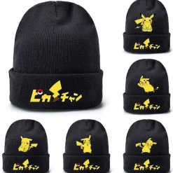 Pkm.store Herbst & Winter-Pokemon Pikachu Winter Beanie Mutze Fur Die Kalte Jahreszeit