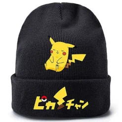 Pkm.store Herbst & Winter-Pokemon Pikachu Winter Beanie Mutze Fur Die Kalte Jahreszeit