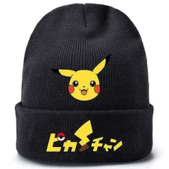 Pkm.store Herbst & Winter-Pokemon Pikachu Winter Beanie Mutze Fur Die Kalte Jahreszeit