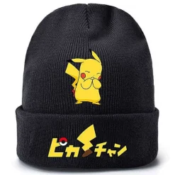 Pkm.store Pokemon Mützen & Caps-Pokemon Pikachu Winter Beanie Mutze Fur Die Kalte Jahreszeit