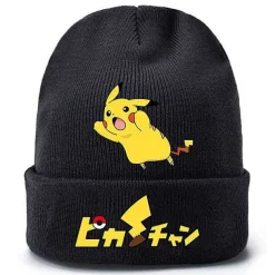 Pkm.store Pokemon Mützen & Caps-Pokemon Pikachu Winter Beanie Mutze Fur Die Kalte Jahreszeit