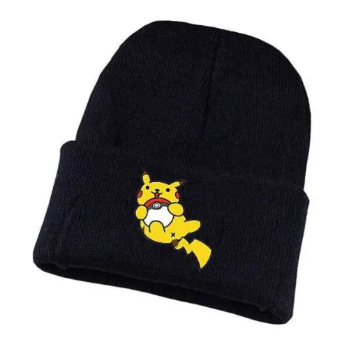 Pkm.store Pokemon Mützen & Caps-Pokemon Pikachu Winter Mützen (Viele Motive)
