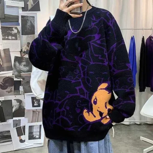 Pkm.store Herbst & Winter-Pokemon Pikachu Winter Sweater