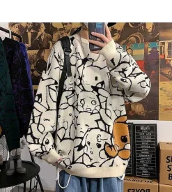 Pkm.store Herbst & Winter-Pokemon Pikachu Winter Sweater