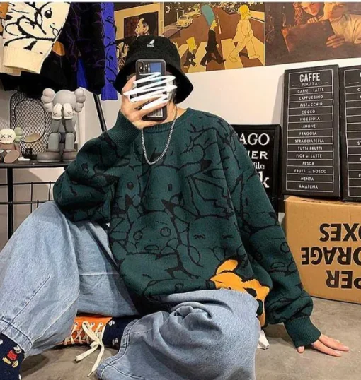 Pkm.store Herbst & Winter-Pokemon Pikachu Winter Sweater