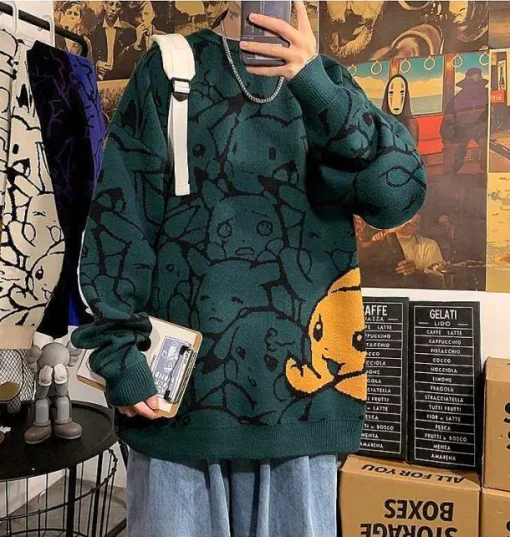 Pkm.store Herbst & Winter-Pokemon Pikachu Winter Sweater