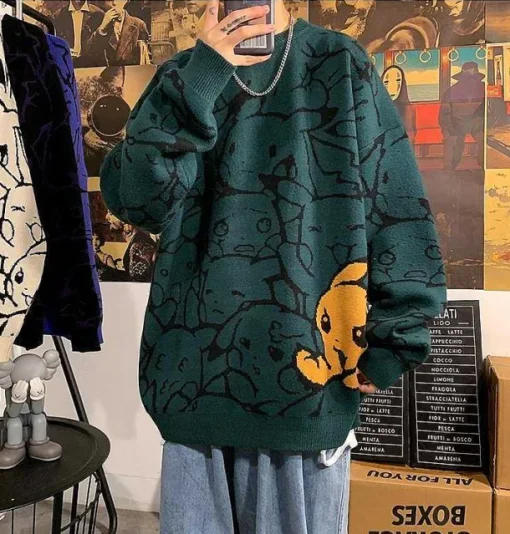 Pkm.store Herbst & Winter-Pokemon Pikachu Winter Sweater