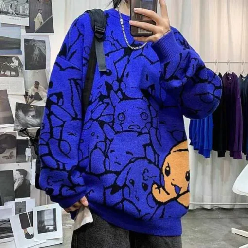 Pkm.store Herbst & Winter-Pokemon Pikachu Winter Sweater