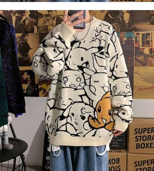 Pkm.store Herbst & Winter-Pokemon Pikachu Winter Sweater