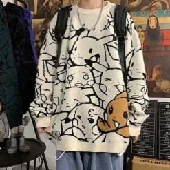 Pkm.store Herbst & Winter-Pokemon Pikachu Winter Sweater
