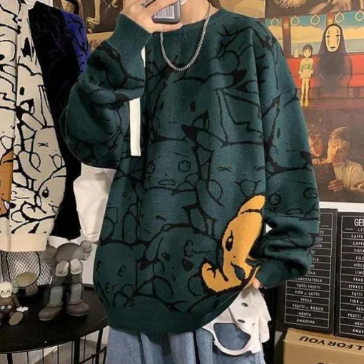 Pkm.store Herbst & Winter-Pokemon Pikachu Winter Sweater