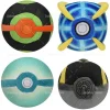 Pkm.store Pokeball & Pokebälle-Pokemon Plusch Balle (4 Stk.) Master Ball Super Ball Great Ball Ultra Ball (Ca. 12Cm)