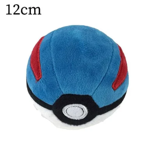 Pkm.store Pokeball & Pokebälle-Pokemon Plusch Balle (4 Stk.) Master Ball Super Ball Great Ball Ultra Ball (Ca. 12Cm)