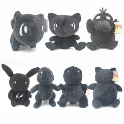 Pkm.store Pokemon Kuscheltiere-Pokemon Pluschfiguren Schwarze Edition