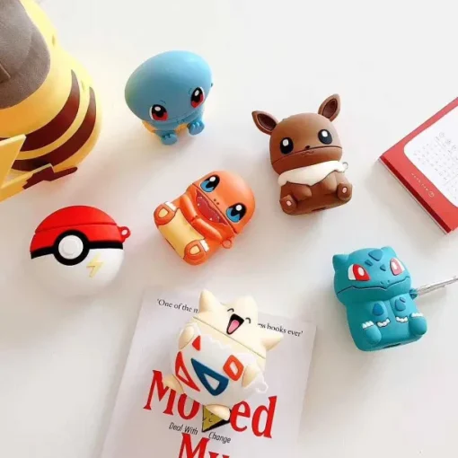 Pkm.store Sonstiges Merchandise-Pokemon Poke Ball Airpod Case Schutzhulle Im Pokeball Look