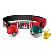 Pkm.store Sonstiges Merchandise-Pokemon Poke Ball Gurtel Mit 2X Pokeball Und 1X Figur