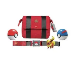 Pkm.store Sonstiges Merchandise-Pokemon Poke Ball Gurtel Mit 2X Pokeball Und 1X Figur