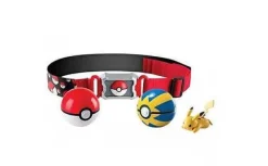 Pkm.store Sonstiges Merchandise-Pokemon Poke Ball Gurtel Mit 2X Pokeball Und 1X Figur