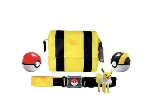 Pkm.store Sonstiges Merchandise-Pokemon Poke Ball Gurtel Mit 2X Pokeball Und 1X Figur