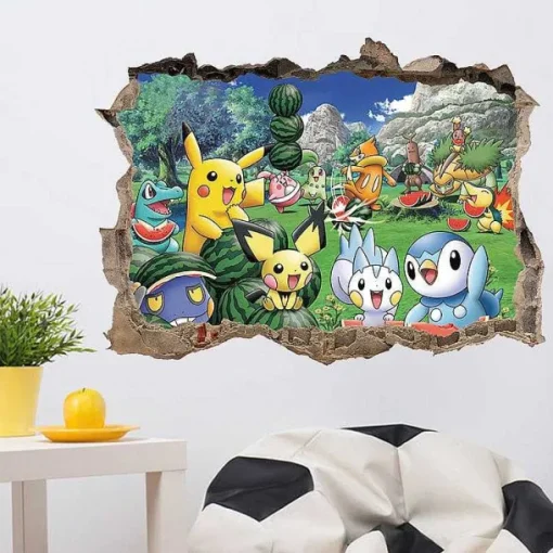 Pkm.store Sonstiges Merchandise-Pokemon Poke Trainer Wand Sticker