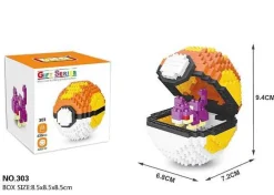 Pkm.store Pokeball & Pokebälle-Pokemon Pokeball / Pokebälle Baustein Set