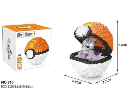 Pkm.store Pokeball & Pokebälle-Pokemon Pokeball / Pokebälle Baustein Set