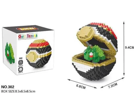 Pkm.store Pokeball & Pokebälle-Pokemon Pokeball / Pokebälle Baustein Set