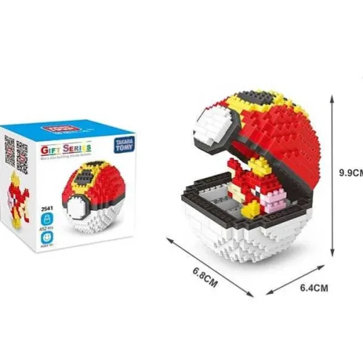 Pkm.store Pokeball & Pokebälle-Pokemon Pokeball / Pokebälle Baustein Set