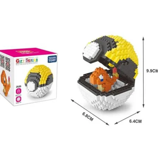 Pkm.store Pokeball & Pokebälle-Pokemon Pokeball / Pokebälle Baustein Set