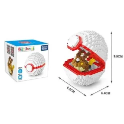 Pkm.store Pokeball & Pokebälle-Pokemon Pokeball / Pokebälle Baustein Set