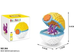 Pkm.store Pokemon Figuren-Pokemon Pokeball / Pokebälle Baustein Set