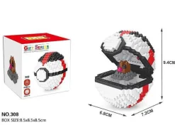 Pkm.store Pokemon Figuren-Pokemon Pokeball / Pokebälle Baustein Set