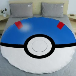 Pkm.store Sonstiges Merchandise-Pokemon Pokeball Flanell-Decke, 150 Cm