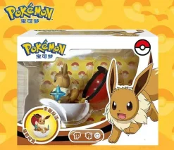 Pkm.store Pokeball & Pokebälle-Pokemon Pokeball Mit Figur