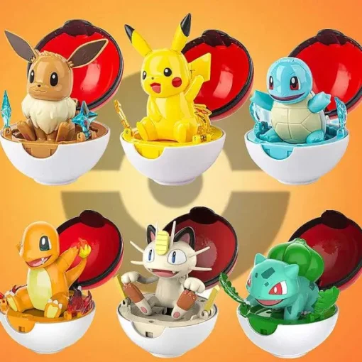 Pkm.store Pokeball & Pokebälle-Pokemon Pokeball Mit Figur