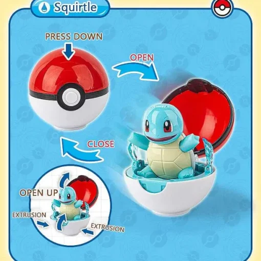 Pkm.store Pokeball & Pokebälle-Pokemon Pokeball Mit Figur