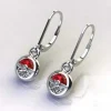 Pkm.store Pokemon Schmuck-Pokemon Pokeball Ohrringe Silber