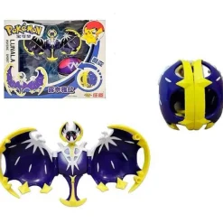 Pkm.store Pokemon Spielzeug-Pokemon Pokeball Set Mit Figur (Pikachu, Glurak, Bisaflor, Turtok, Garados)