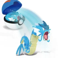 Pkm.store Pokemon Spielzeug-Pokemon Pokeball Set Mit Figur (Pikachu, Glurak, Bisaflor, Turtok, Garados)