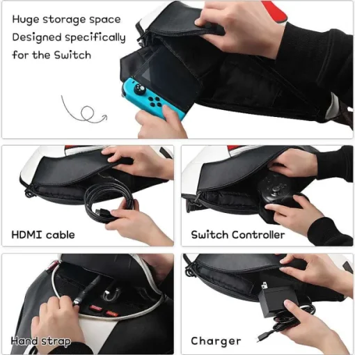 Pkm.store Sommer-Pokemon Pokeball Tasche Fur Nintendo Switch Konsole Und Zubehor