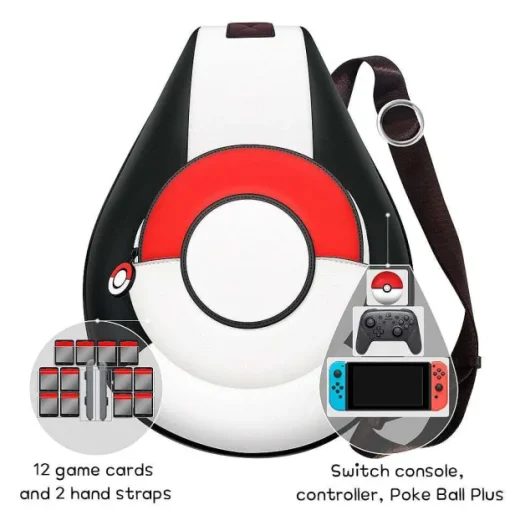 Pkm.store Sommer-Pokemon Pokeball Tasche Fur Nintendo Switch Konsole Und Zubehor