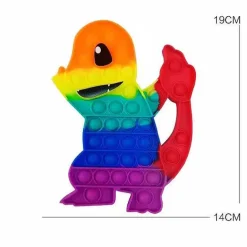 Pkm.store Pokemon Spielzeug-Pokemon Pop It Fidget - Verschiedene Motive Zur Wahl
