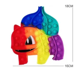 Pkm.store Pokemon Spielzeug-Pokemon Pop It Fidget - Verschiedene Motive Zur Wahl