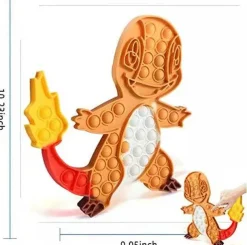 Pkm.store Pokemon Spielzeug-Pokemon Pop It Fidget - Verschiedene Motive Zur Wahl