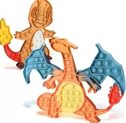 Pkm.store Pokemon Spielzeug-Pokemon Pop It Fidget - Verschiedene Motive Zur Wahl