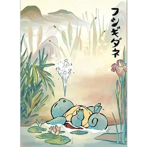 Pkm.store Sonstiges Merchandise-Pokemon Poster Kunstdruck Im Japanischen Stil - Viele Motive