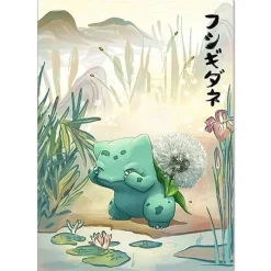 Pkm.store Sonstiges Merchandise-Pokemon Poster Kunstdruck Im Japanischen Stil - Viele Motive