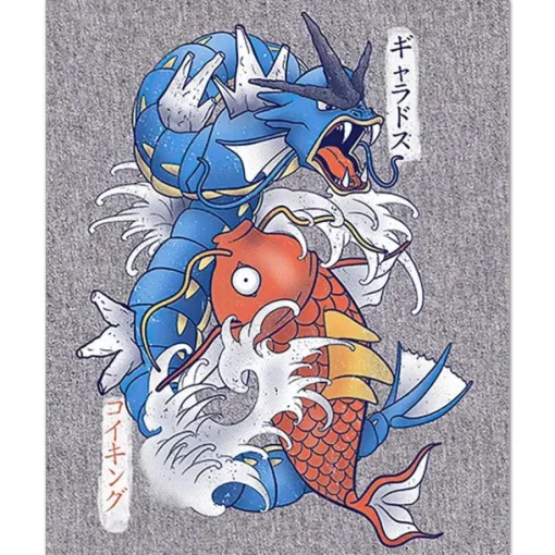 Pkm.store Sonstiges Merchandise-Pokemon Poster Kunstdruck Im Japanischen Stil - Viele Motive