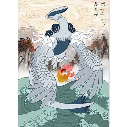 Pkm.store Sonstiges Merchandise-Pokemon Poster Kunstdruck Im Japanischen Stil - Viele Motive