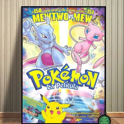 Pkm.store Sonstiges Merchandise-Pokemon Poster Kunstdrucke Ash Ketchum Pikachu Jigglypuff Etc.
